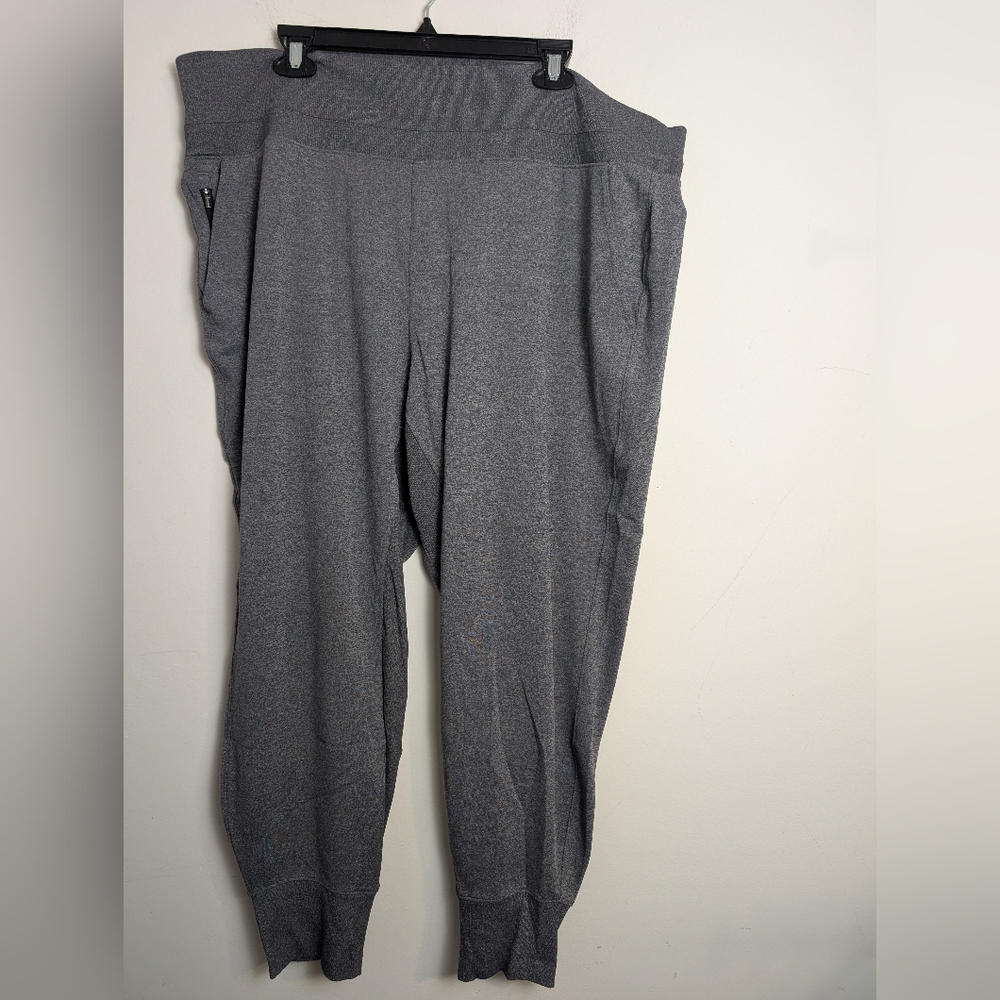Athleta Venice Jogger – Gray | Size 2X | Soft Stretch Travel Pants